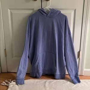 NWOT HWD Halfway Dead distressed hoodie